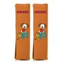 Coussinets de ceinture de sécurité GAR102 Orange Garfield