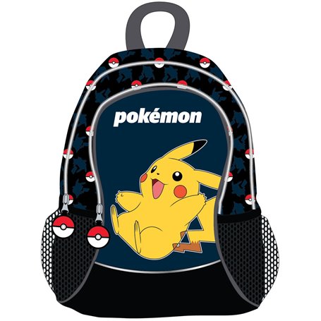 Cartable Pokémon Pokeball Bleu Noir 30 x 40 x 15 cm
