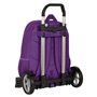 Cartable à roulettes Real Valladolid C.F. Violet 32 x 44 x 16 cm