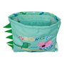 Sac à dos serré par des ficelles Peppa Pig George Menthe 26 x 34 x 1 cm