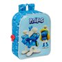 Sac à dos enfant Los Pitufos Bleu 22 x 27 x 10 cm