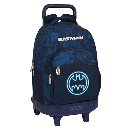 Cartable à roulettes Batman Legendary Blue marine 33 X 45 X 22 cm