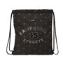 Sac à dos serré par des ficelles Safta California Noir 35 x 40 x 1 cm
