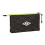 Trousse Fourre-Tout Triple Umbro Lima Noir 22 x 12 x 3 cm