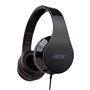 Acer AHW115 Casque Avec fil Arceau Appels/Musique Noir