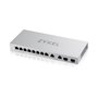 Zyxel XGS1010-12-ZZ0102F commutateur réseau Non-géré Gigabit Ethernet (10/100/1000) Gris