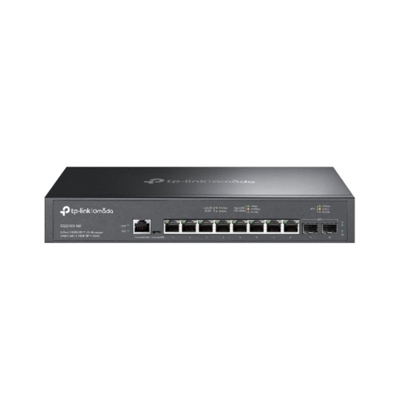Tp-Link Omada SG3210X-M2 commutateur réseau Géré L2+ 2.5G Ethernet (100/1000/2500) 1U Noir