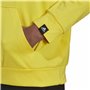 Sweat à capuche homme Adidas  Game and Go Big Logo Jaune
