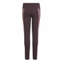 Leggings de Sport pour Enfants Adidas 3 bandas Pourpre