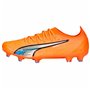 Chaussures de Football pour Adultes Puma Ultra Ultimate Fg/Ag  Orange Femme