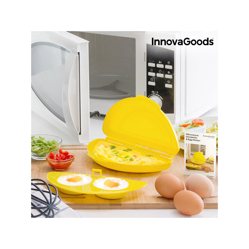 Cuiseur de Omelette pour Micro-Ondes InnovaGoods