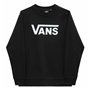 Sweat sans capuche femme Vans Drop V Logo BFF Crew Noir