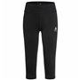 Pantalon Pirate de Sport pour Femme Odlo 3/4 Essential Noir