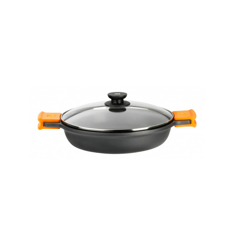 Casserole avec Couvercle en Verre BRA A270540 (40 cm) Aluminium