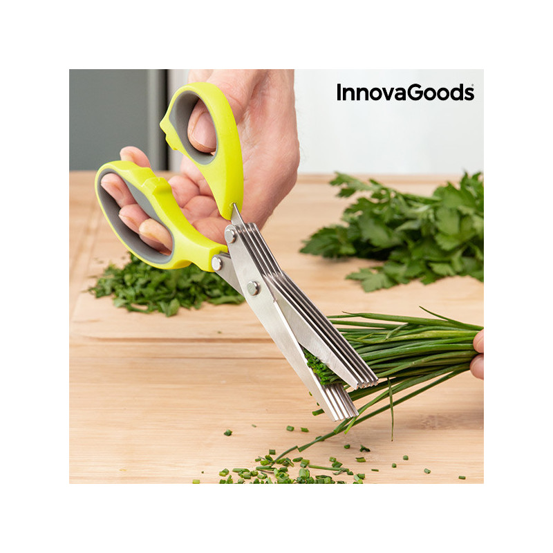 Ciseaux de Cuisine Multi-Coupe 5 en 1 Fivessor InnovaGoods