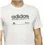 T-shirt à manches courtes homme Adidas Lounge Blanc