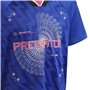 Maillot de Football à Manches Courtes pour Enfants Adidas Predator Bleu