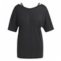 T-shirt à manches courtes femme Adidas Studio Oversized Noir