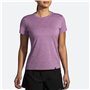 T-shirt à manches courtes femme Brooks Luxe Lila