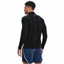 T-shirt à manches longues homme Under Armour STR Zip Noir