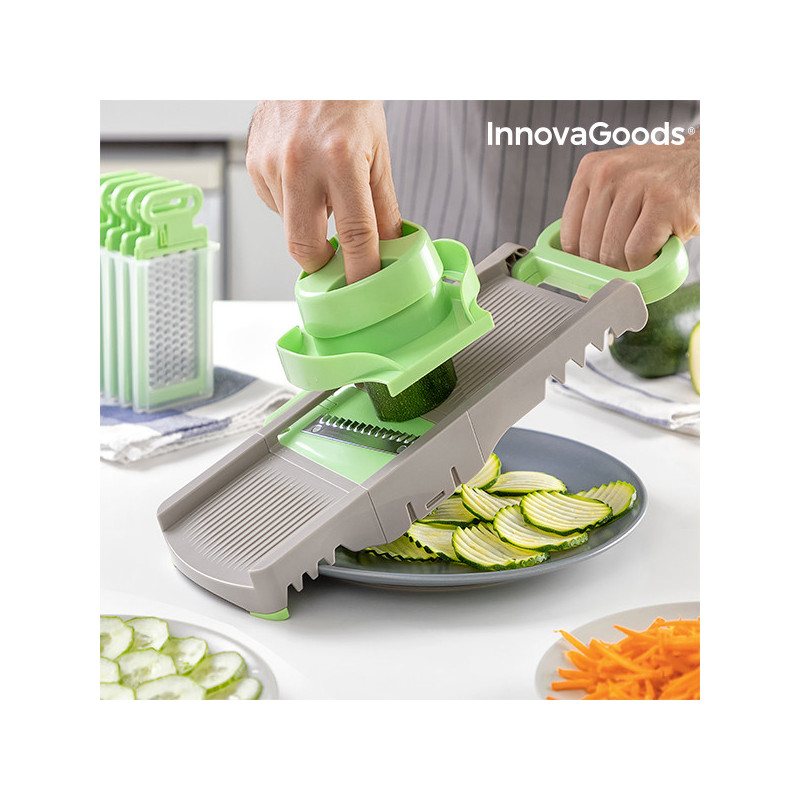 Mandoline-Râpe Pliable 6 en 1 Choppie InnovaGoods