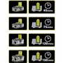 Ensemble chargeur et batterie rechargeable Ryobi RC18120-150 Litio Ion 5 Ah 18 V
