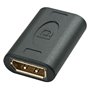 Lindy 41020 changeur de genre de câble DisplayPort Noir