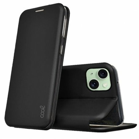 Protection pour téléphone portable Cool iPhone 15 Plus Noir Apple