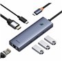 Hub USB Baseus Noir Gris (1 Unité)