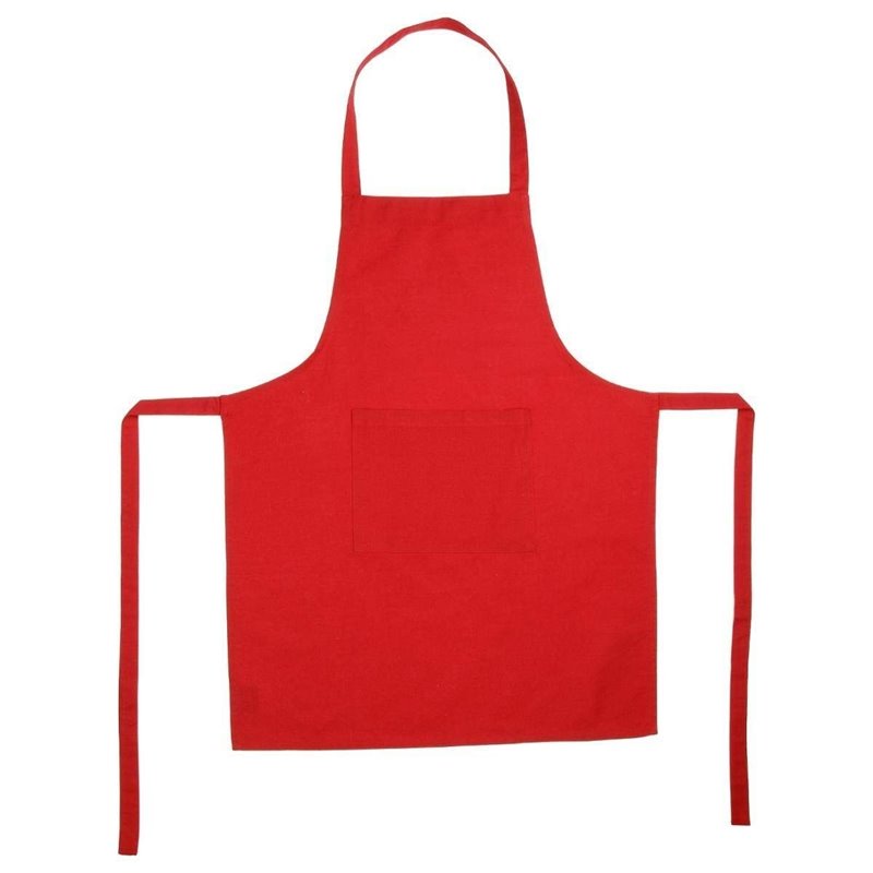 Tablier avec Poche Atmosphera Rouge Coton 60 x 80 cm