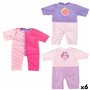 Vêtements de poupée Colorbaby 3 Pièces 6 Unités