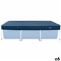 Bâches de piscine Intex Blue marine 260 x 30 x 160 cm Rectangulaire (6 Unités)