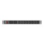 Réglette Lanberg PDU-02I1908I-0200-C20-BK (2 m)