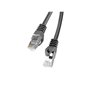 Câble Réseau Rigide UTP 6ème Catégorie Lanberg PCF6-10CC-0500-BK Noir 5 m