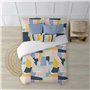 Housse de Couette Decolores Jena Multicouleur 260 x 240 cm