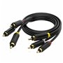 Câble 2 x RCA Vention BCABH 2 m