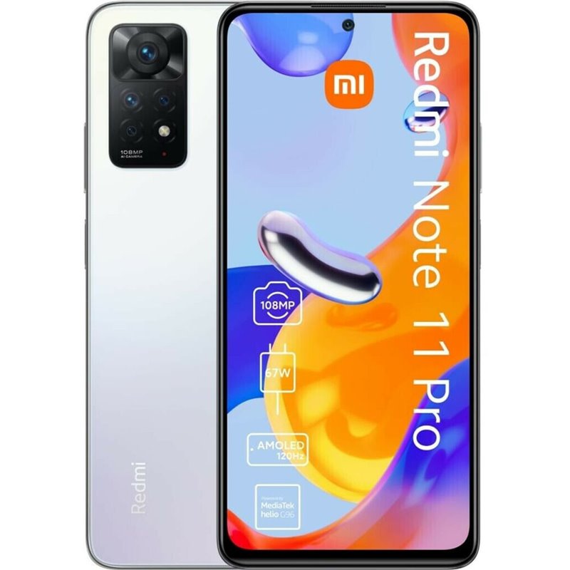 Xiaomi Redmi Note 11 PRO 5G Blanc 64 GB 6,67