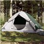 vidaXL Tente de camping à dôme 4 personnes vert imperméable
