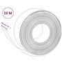 vidaXL Bordure de jardin Gris 10 m 20 cm polyéthylène