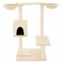 vidaXL Arbre à chat avec griffoirs crème 82 cm