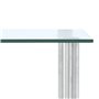 vidaXL Étagère de cuisine Transparent 45x16x26 cm Verre trempé