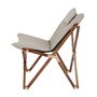 Bo-Camp Chaise de détente Bloomsbury S Beige