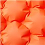 vidaXL Matelas de camping autogonflant et oreillers 2 personnes orange