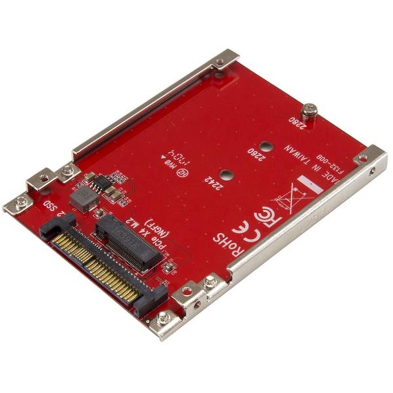 Startech.com Adaptateur disque dur M.2 vers U.2 pour SSD M.2 PCIe NVMe - SFF-8639