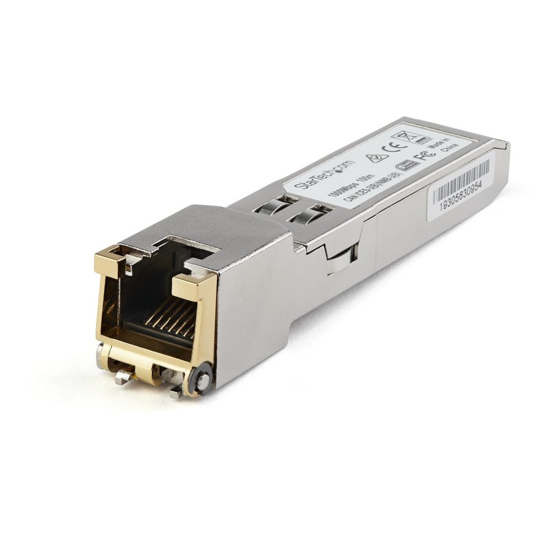 Startech.com Module de transceiver SFP compatible Cisco GLC-TE - 10/100/1000BASE-TX