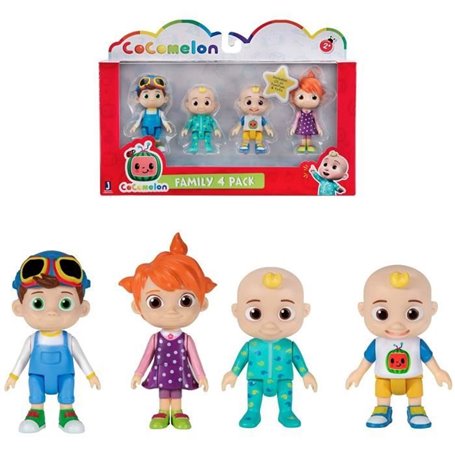 Pack 4 figurines CoComelon - JJ