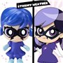 BANDAI - Miraculous Ladybug - Mini univers Chibi Parc d'attractions - Mini figurines Marinette et Climatika incluses - P