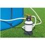 Filtre a sable BESTWAY Flowclear 3 028 L/h + pré-filtre  compatible toutes piscines de  1 100 a 18 100 L