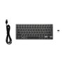 Clavier TKL - BLUESTORK - Bluetooth + 2.4Ghz PC - Gris et Noir