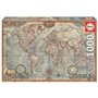 Puzzle Le Monde 1000 pieces - EDUCA - Voyage et cartes - Adulte - 12 ans